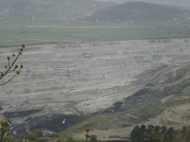 Mine in Pljevlja Montenegro